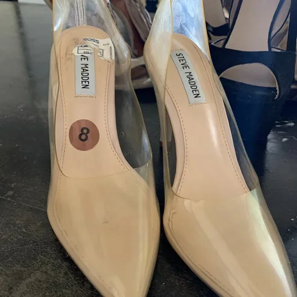 Clear Pumps - Steve Madden - Picture 3 of 7